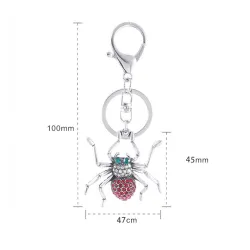 Kristall skorpion - keychain