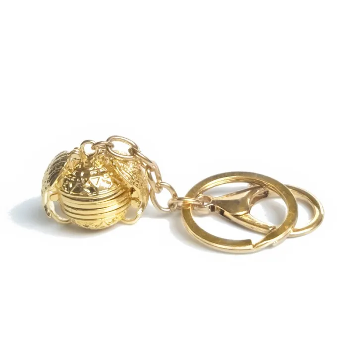 Expandable photo locket keyring