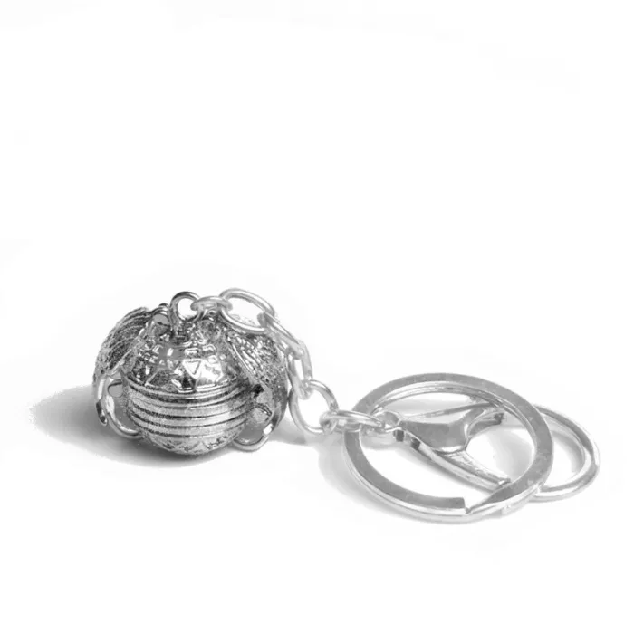 Expandable photo locket keyring