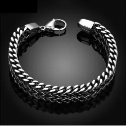 PulserasPulsera de cadena de acero inoxidable