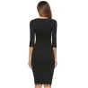 VestidosElegante - delgado - vestido de mujer con cinturón