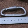 Alumiinikarabiner - D-tyypin nopea koukku 6 pc