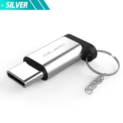 Adaptador USB 3.1 Tipo C Cabo - Micro USB fêmea para tipo C macho