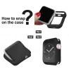 Custodia in silicone morbido - per Apple Watch 42mm - 38mm - 40mm - 44mm