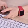 Custodia in silicone morbido - per Apple Watch 42mm - 38mm - 40mm - 44mm