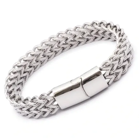 PulserasPulsera de acero inoxidable 316L con cierre magnético