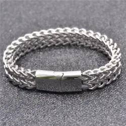 PulserasPulsera de acero inoxidable 316L con cierre magnético