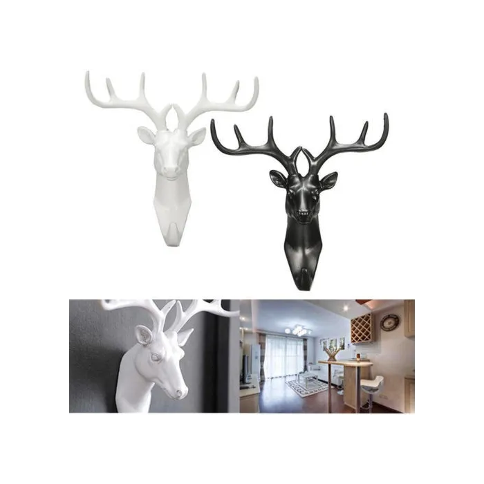 Velas y CandelabroCabeza de ciervo - gancho de pared - hanger