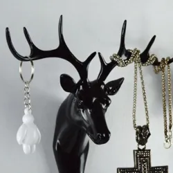 Deer head - wall hook - hanger