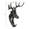 Deer head - wall hook - hanger