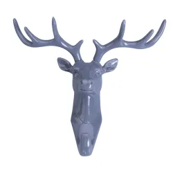 Deer Kopf - Wandhaken - Bügel