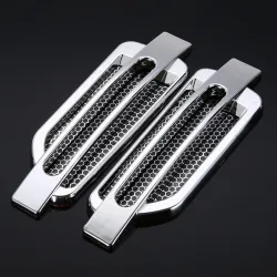 Side grille - luchtinlaat vents stickers 2 stuks - auto stylingStickers