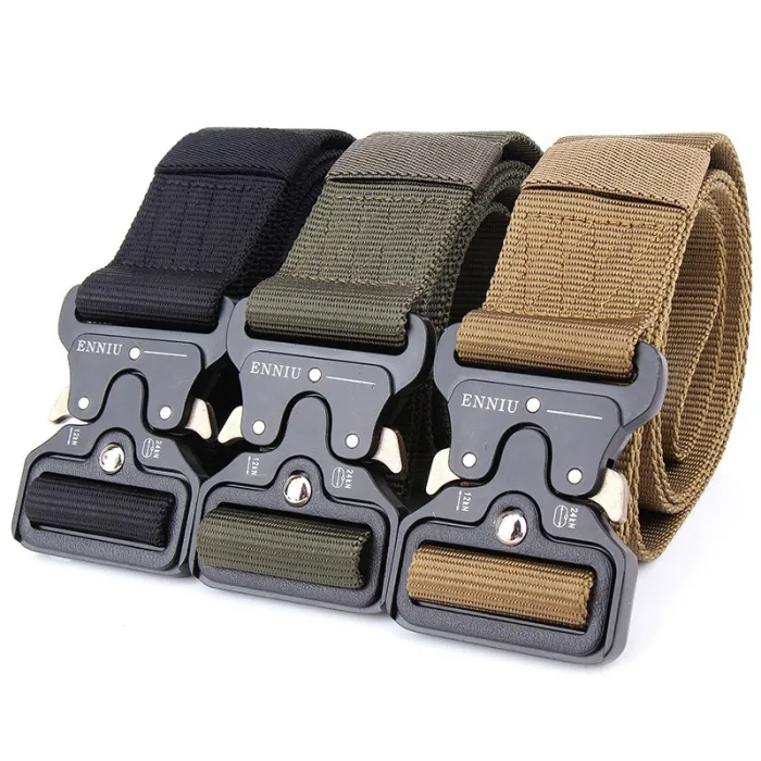 Militaire nylon riem met automatische gespRiemen