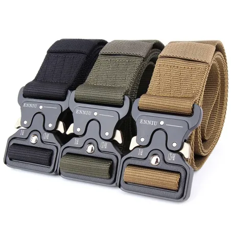 Militär Nylon Gürtel mit automatischer Schnalle