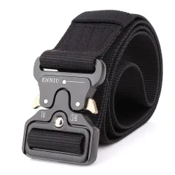 Military nylon belt with automatic buckleBelts