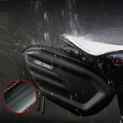 Waterproof bicycle saddle bag