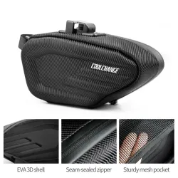 Waterproof bicycle saddle bagSaddles