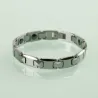 PulserasPulsera de acero inoxidable magnético pulido - Unisex