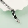 PulserasPulsera de acero inoxidable magnético pulido - Unisex