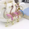 Cristal Flamingo - Chaveiro