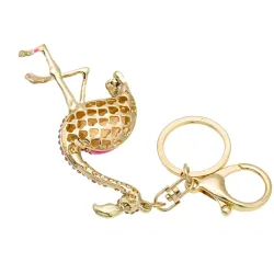 llaveroCristal Flamingo - Keychain