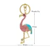 llaveroCristal Flamingo - Keychain