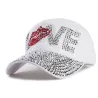 Crystal Love & läppar - baseball cap - unisex