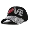 Crystal Love & läppar - baseball cap - unisex