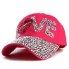 Amor de Cristal e lábios - boné de beisebol - unisex
