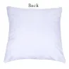 Azul e branco padrões do mar - almofada cobrir - 45 * 45cm