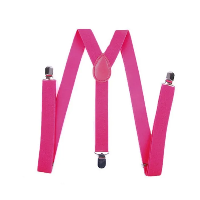 Clip-on Suspenders Näytä tarkat tiedot Elastic Y-Shape Adjustable Braces - Unisex