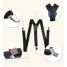 Clip-on Suspenders Näytä tarkat tiedot Elastic Y-Shape Adjustable Braces - Unisex