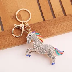 Crystal Unicorn - Keychain