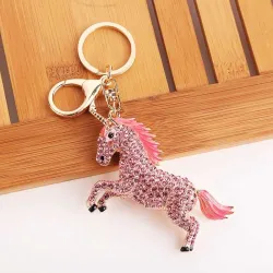 Crystal Unicorn - Keychain