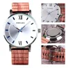 RelojesElegante reloj de cuarzo de madera - unisex