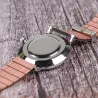 RelojesElegante reloj de cuarzo de madera - unisex