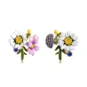 Pieni chrysanthemum stud earrings