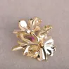 Pieni chrysanthemum stud earrings