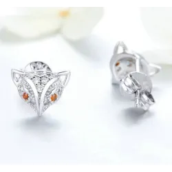 Little Crystal Fox Stud Earrings Näytä tarkat tiedot