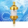 Universal 1/4'' 6mm - motorcycle glass fuel filter