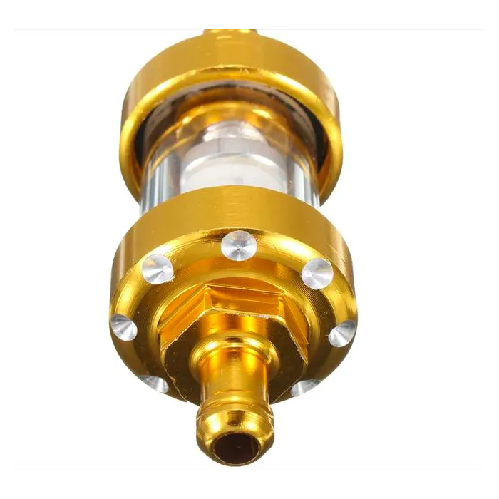 Universal 1/4 '' 6mm - motorfiets glas brandstoffilterMotorfiets onderdelen