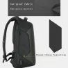 Mochila anti-roubo com carregamento USB - impermeável - saco portátil de 15,6 polegadas