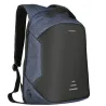 Mochila anti-roubo com carregamento USB - impermeável - saco portátil de 15,6 polegadas