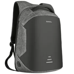 Mochila anti-roubo com carregamento USB - impermeável - saco portátil de 15,6 polegadas