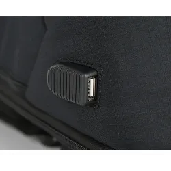 Mochila anti-roubo com carregamento USB - impermeável - saco portátil de 15,6 polegadas