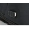 Mochila anti-roubo com carregamento USB - impermeável - saco portátil de 15,6 polegadas