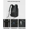 MochilasMochila antirrobo con carga USB - impermeable - bolsa portátil de 15.6 pulgadas