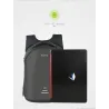 Mochila anti-roubo com carregamento USB - impermeável - saco portátil de 15,6 polegadas