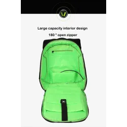 Mochila anti-roubo com carregamento USB - impermeável - saco portátil de 15,6 polegadas