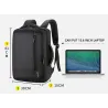 Anti-stöld vattentät reseryggsäck - 15,6 " tum Laptop bag med USB-laddning